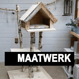 Maatwerk krabpalen van hout